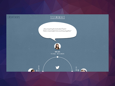 Testimonials adobe photoshop adobe xd carousel creativehunger daily ui 039 dailyui design designmadness enjoy the moment testimonials ux ui design uxlover web design