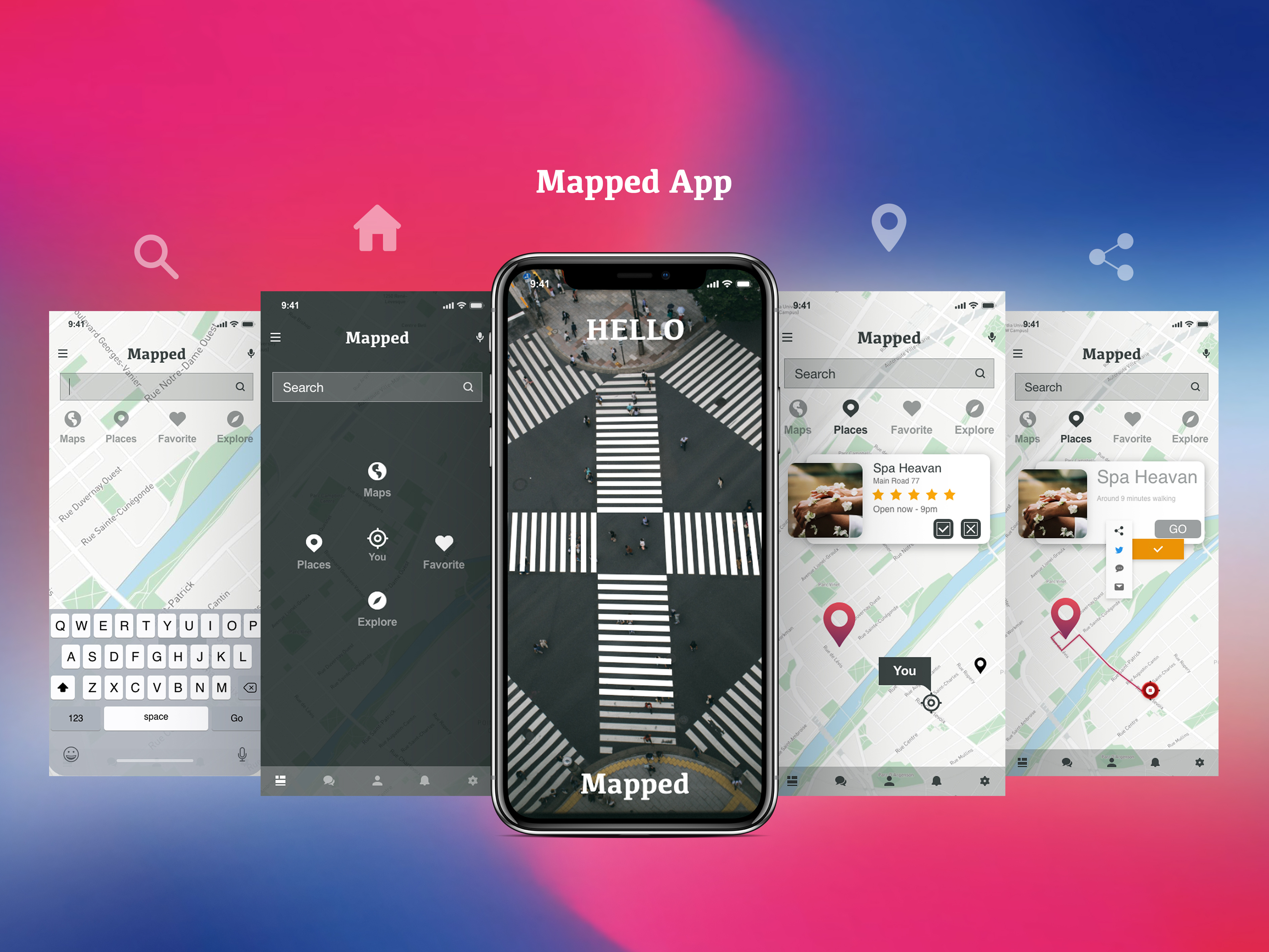 Interactive Map by Anna Piecha on Dribbble