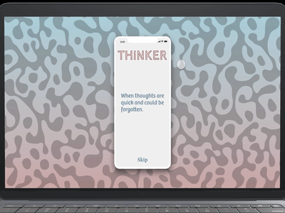 Thinker - note app