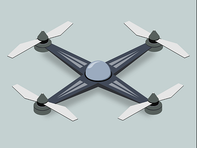 Isometric Drone #1 isometric isometricart isometricdesign isometricillustration vectorillustration