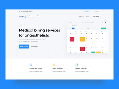 Medical Services — Website Design