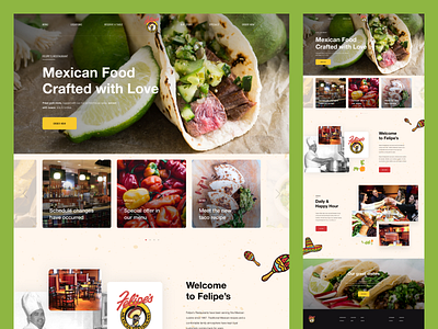 Felipe’s — Website Redesign