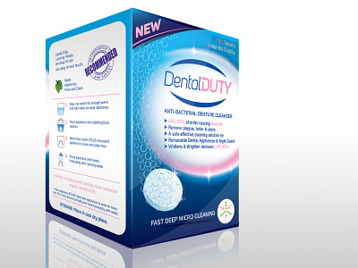 Dental Duty Packaging Design box design design illustration packaging vector