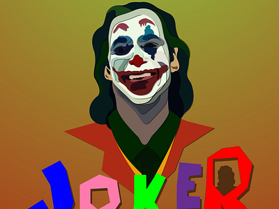 Joker design illustration joaquin joker vector