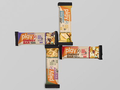 PLAY ENERGY BAR 2 branding design graphic design graphicdesign layout packagedesign packaging packagingdesign typography