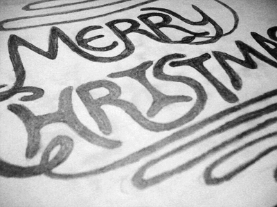 Merry Christmas christmas hand drawn merry christmas sketch sketching typography