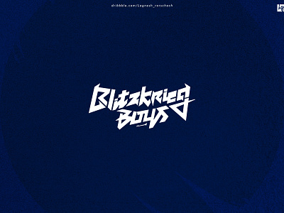 #BlitzkriegBoys branding cricket graphic design india logo print design tamilnadu team logo typography vector