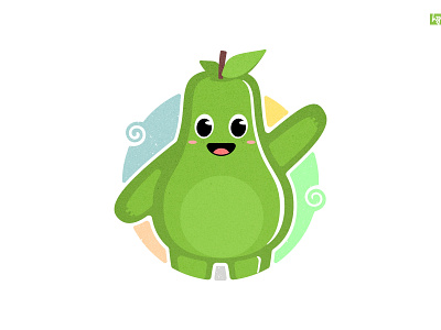 #teddypear branding character graphic design graphic design green icon illustration logo pear tamilnadu teddybear toys vector