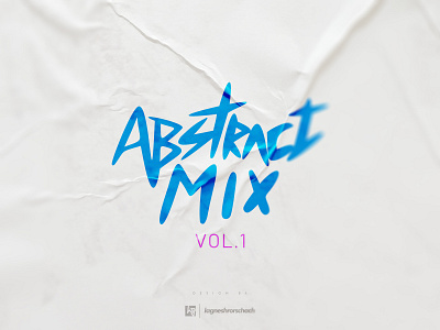 #abstractmix 1 abstract blur instagram mix paper post poster slide title typography vol volume word