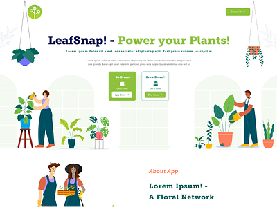 LeafSnap 3d animation branding graphic design logo motion graphics ui