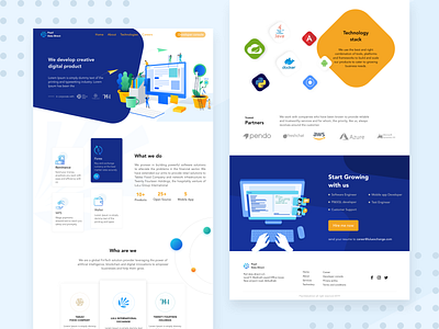 Landing page | Digital agency