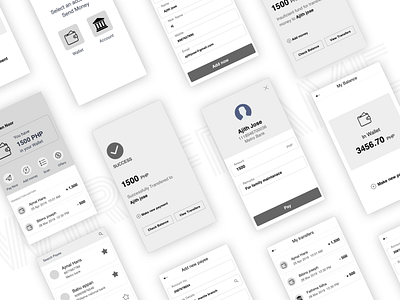 Wallet | wireframe