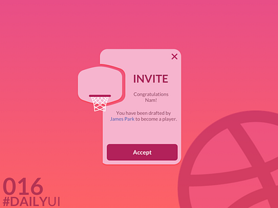 Daily UI Challenge 016 - Pop-Up / Overlay dailyui design sketch ui