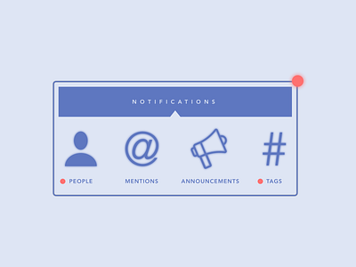 Daily UI Challenge 049 - Notifications