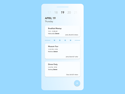 Daily UI Challenge 078 - Itinerary