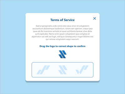 Daily UI Challenge 089 - Terms of Service