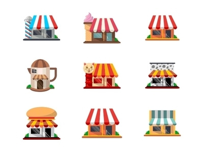 Store Icon Set