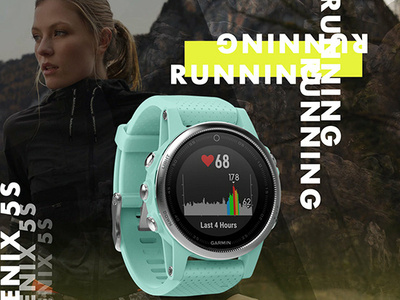 GARMIN Fenix 5s branding design garmin multisport watch