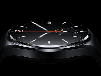 XIAOMI WATCH S1 Watch Face Design branding graphic design ui