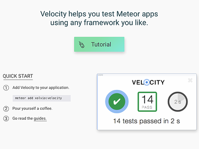 Velocity Homepage
