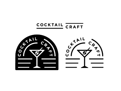 Cocktail Craft cocktail icon martini
