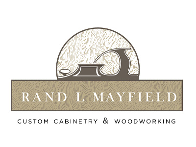 Rand illustration logo metal shaver tools type vector wood woodworking