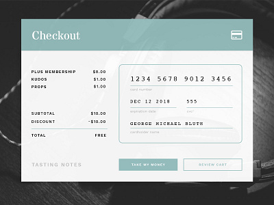 Day 002 Credit Card Checkout card checkout credit dailyui module pop ui up web