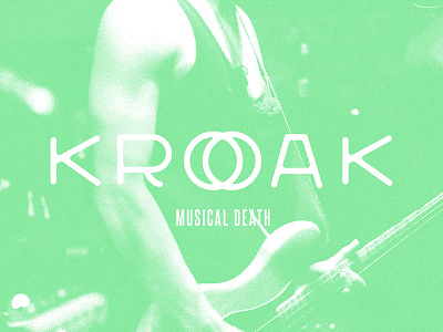 Kroak band logo music