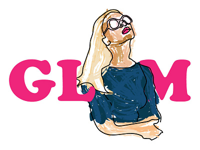 Glam illustration