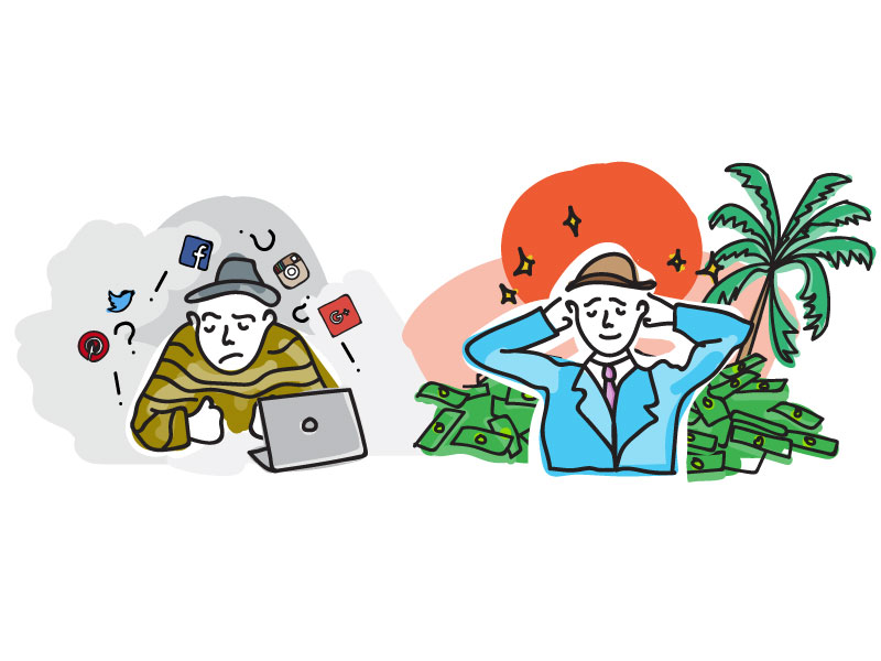 Rags 2 Riches by Khuong Pham on Dribbble