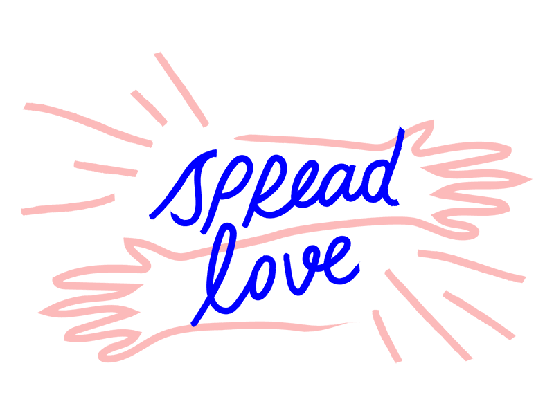 Spread Love gif