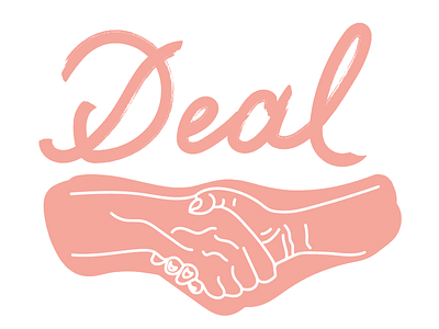 Deal deal hand shake