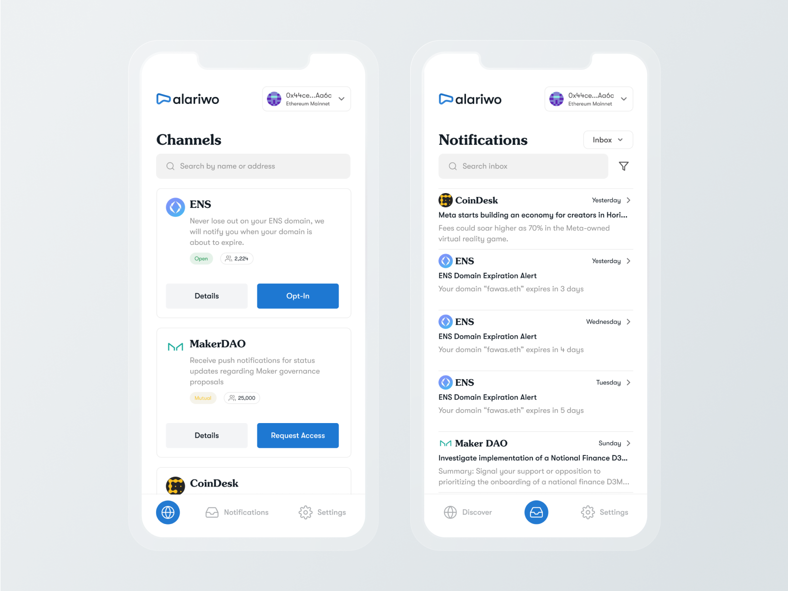 Web3 Push Notification System by Fawas Adegoke on Dribbble