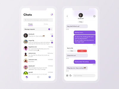 Radius dApp- Chatting with a Friend