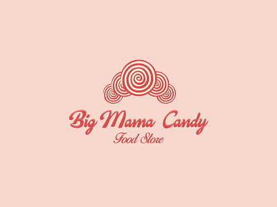 Big Mama Candy - Food Store bigmama branding candy design design art food logo logo design store