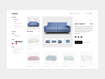 Furniture online shop