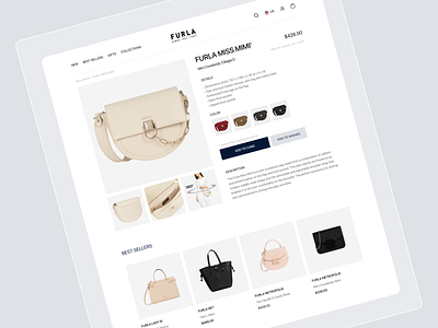 Furla online store redesign