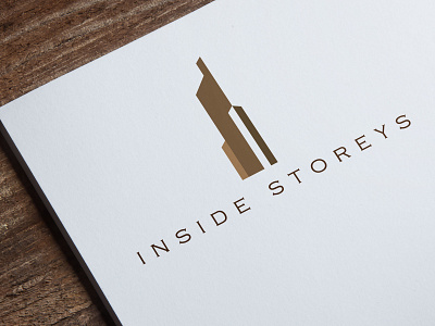 Inside Storeys branding design flat icon logo vector