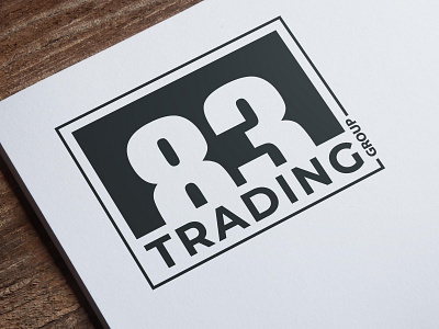 83 Trading Group adobe illustrator branding design flat logo typography vector