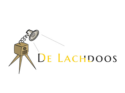 De lachdoos adobe illustrator design digitalart flat logo vector