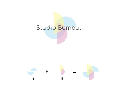 Studio Bumbuli Logo adobe illustrator brand identity branding clothing brand design flat geometic geometry icon logo logo design pattern vector