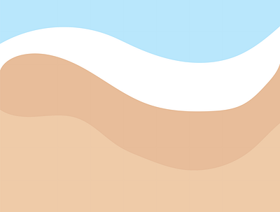 Seashore abstract adobe illustrator branding design digitalart flat illustration minimal pattern vector