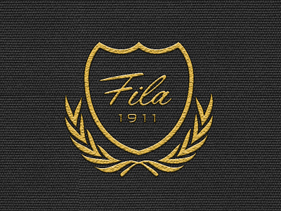 Fila Heritage Crest Logo branding crests identity illustrator logos photoshop