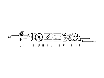 Fiozera logo brand circuits identity logo