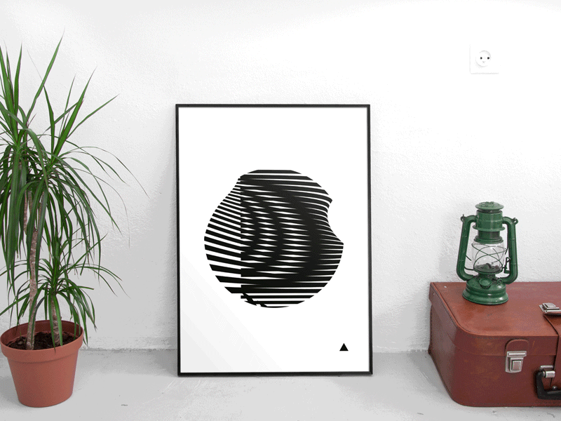 Displacement Lines - Artwork animation art art direction black branding design illustration logo portfolio vector
