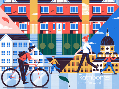 Cities to the Rescue - Rathbones Planet Papers Magazine colour design editoral editorial illustration illustration print
