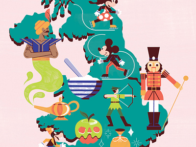 Big Issue colour design editoral editorial illustration illustration map print