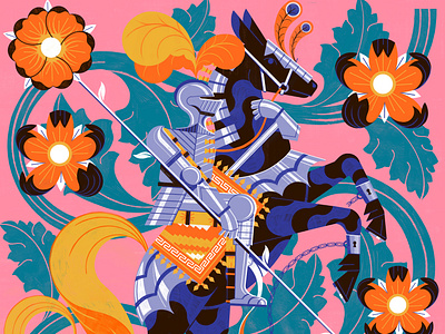 Petals for Armour 2021 clean nft colour design editoral editorial illustration illustration nft print