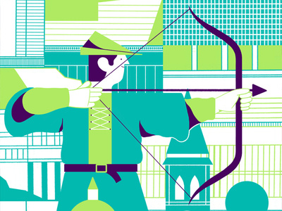 Deliveroo colour food logo architecture editorial design editoral print illistration editorial illustration