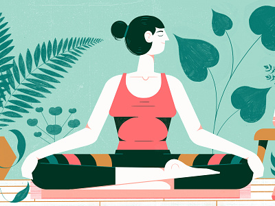 Mental Health and wellness - Culture Trip colour design editorial illustration illustration print wellness